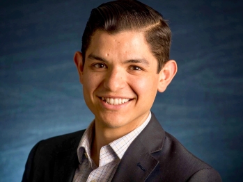 Headshot of Keynote Speaker Marco Dorado smiling.