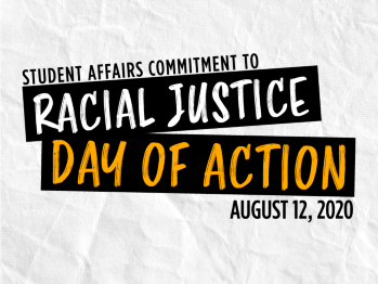 Logo for Student Affairs Commitment to Racial Justice: Day of Action