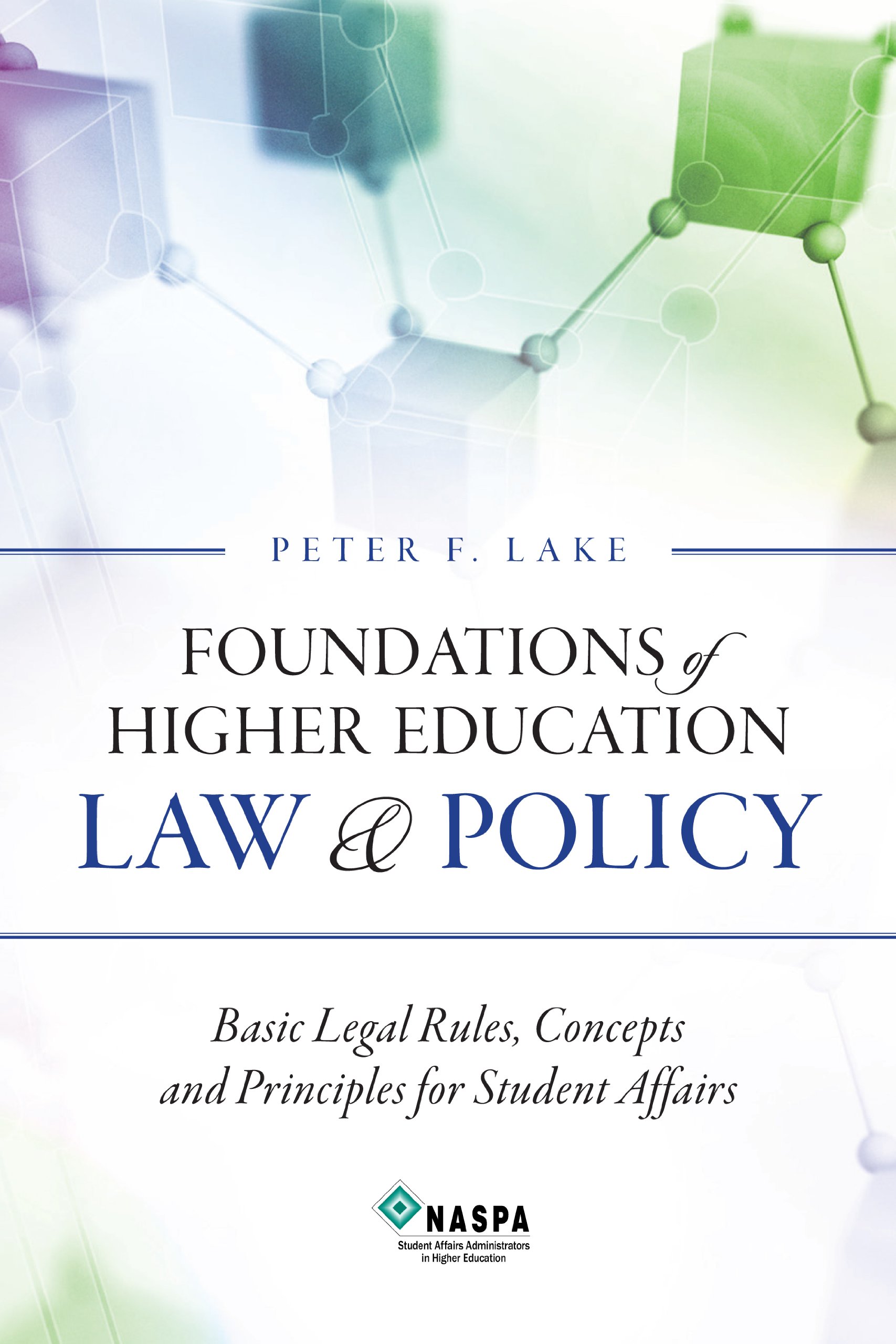 Foundations of Higher Education Law and Policy Cover